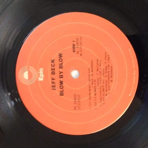 Jeff Beck Blow by Blow Record - Picture 4 of 7